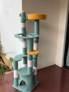 Rumah Kucing Cat Tree Villa Kucing Cat House Mainan Kucing Cat Condo Kekinian