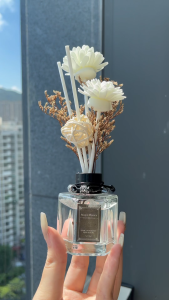 50ML Reed Diffuser Aromatherapy Fragrance Dried Flowers Home Air Freshener Shangri-La Hotel Scent Room Deodorizer Gift