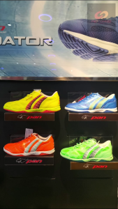 Pootonkee Sports PAN Vigor X Thunder Elvaloy (PF-14PB) รองเท้าฟูตซอลแพน ลิขสิทธิ์แท้ 3 สี 39-45