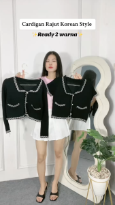 Atasan Wanita Terbaru 2023: Cardigan Rajut Lengan Pendek & Outer Sweater Kimono