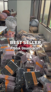 UMAMA SCARFT Segiempat BASIC VOAL Kerudung Sekolah Warna Lengkap