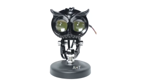 2Pcs Lampu Tembak Laser Led D2 OWL 2 Warna Putih Kuning Jauh Dekat Super Terang