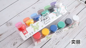 Finger Paint - Washable Non Toxic Hand Painting - Cat Tangan Anak