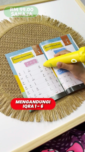 MY QALAM SET IQRA DIGITAL (Percuma Al-Quran Tajwid A5)