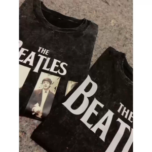 Baju T-Shirt Kaos The Beatles Pria Dewasa Distro Katun Combed 24s