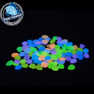Batu Hias Dekorasi Aquarium Aquascape Glow in The Dark Garden Stone 10 PCS