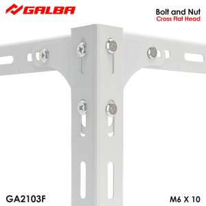 OVAL HOLE Slotted Angle Bar 30x30x1.2mm QS614 DIY Steel Storage Rack Shelving (sold per pc)