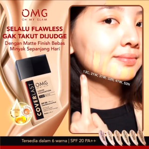 OMG Oh My Glam Coverlast Liquid Foundation SPF 20 PA++