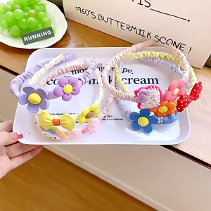 Bando Korea Style Anak Perempuan Bando Karakter Lucu Bandana Dewasa