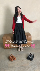 SAHIKU - Daphne Sepatu Sandal Chunky || Sandal Casual Wanita || Sepatu Sandal Platform Cewek