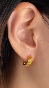 HABIB Oro Italia 916 Yellow Gold Earrings GE72650222 (22K)
