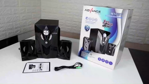 Advance Speaker Bluetooth Xtra Bass Subwoofer - M10BT - GRATIS ONGKIR Jabodetabek