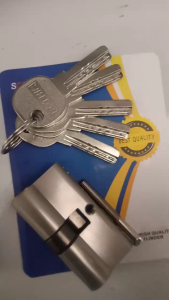 Silinder Kunci SOTHIS B60mm SN Anak Pintu Rumah Kunci Isco Besar Kecil Tanggung Komputer Stainless Selot 60 mm