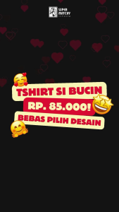 SUPERMATCHY | T-SHIRT | CUSTOM KAOS BUCIN | KAOS HADIAH AYANG/PACAR/SUAMI/ISTRI | BIRTHDAY GIFT/ANNIVERSARY/ULANG TAHUN