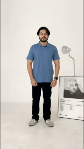 Kaos Polo Hey Man Cotton Combed 24s Modern Fit