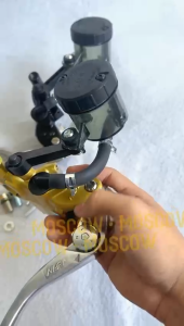 HANDLE MASTER REM NISZIN KAWASAKI Z1000 ZX1000 + TABUNG BIG SMOKE GOLD CHROME UNIVERSAL VARIO MIO SATRIA FU SONIC RX KING TIGER F1ZR GTR KLX BEAT FINO VIXION R15 V2 V3 NINJA R RR SS 150 250 SPACY SCOOPY GENIO CRF