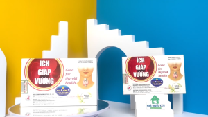 Ích Giáp Vương - Hỗ trợ chống oxy hóa và giảm nguy cơ bướu cổ do thiếu iod hộp 30 viên