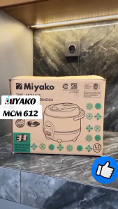 PROMO MIYAKO MCM-612 Rice Cooker 3in1 Kapasitas 12 liter UKURAN SEDANG -HOT SALE