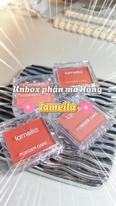 Phấn Má Hồng Đơn Sắc Lameila POWER CAKE Má Hồng Đơn Sắc Mịn Lì Lên Màu Chuẩn 10g
