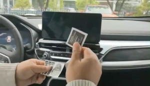 For BYD Atto3 BYD Seal Dolphin 2022 2023 Tempered Glass Film Touch Screen Protector Car Dashboard Protective Cover