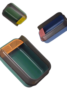 Kucing Litter Box Kucing Tahan Percikan Peliharaan Litter Box Kucing Besar Pelatihan Toilet Hewan