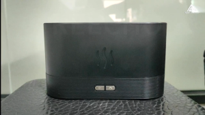 Flame Essential Oil Diffuser Humidifier Auto Off 150ml Simulated Flame Night Light USB Air Humidifier for Home Bedroom