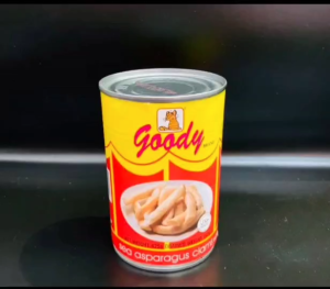 Goody หน่อไม้ทะเลในน้ำเกลือ ไซด์00 น้ำหนัก 400 g
