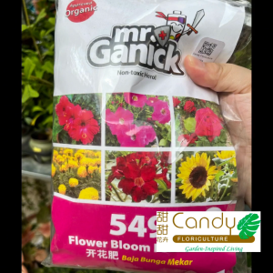 (SG Seller) MR GANICK Flower Bloom Fertilizer 549 开花肥 400g & 1kg (Baba)
