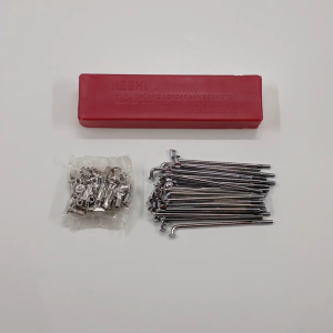 Ruji Chrome 10 X 86 (TAKESHI) Velg Pelek Jari Jari Jeruji Tromol Roda Spoke Crom Krom Ukuran 10 x 86