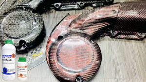 Keo Epoxy Resin Trong Suốt 2:1- LRAB21H - Chuyên Dụng Cho Dán Phủ Carbon Fiber Xe Máy Ô tô Phụ Kiện