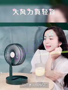 Kipas Mini Led Cactus Kipas Angin Mini Portable Usb Kipas Angin Portable Putar 180 Mini 3 Speed Kipas Mini Fan Portable Isi Ulang Charge Kipas Angin USB
