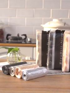 100 large garbage bags color portable disposable household kitchen