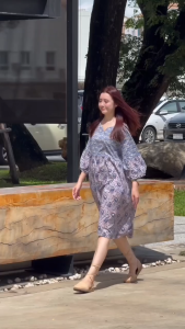 Nana’s Craft  เดรสบอลลูน  ชุดเดรส Over Size ผ้าฝ้ายอินเดีย  Indian Hand Block