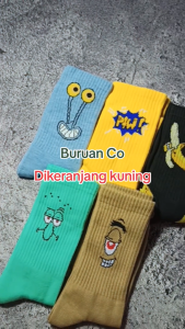 Kaos Kaki Oldschool Motif Skate Merk Panjang Premium - Hosela Project