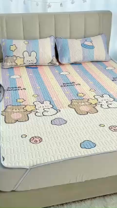 [TẶNG 2 VỎ GỐI]Chiếu điều hòa cao su non TENCEL LATEX in hình 3D-5D siêu mát