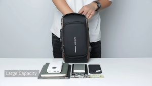 [SG] Vintage Sling Chest Crossbody waist bag