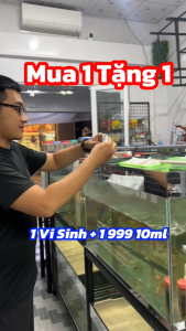 [1 Tặng 1] Aquarium Care 50ml Vi Sinh Tặng Kèm Blue Sky 999 10ml Cho Cá Cảnh