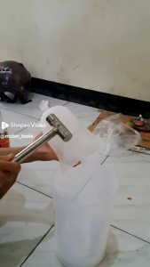 Palu Pemecah Es Batu Bahan Stainless & Palu Multi Fungsi Anti Karat