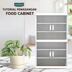 RAK SERBAGUNA MULTIFUNGSI FOOD CABINET NAIBA BISTRO [NAIACC]