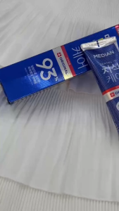 Kem đánh răng kem đánh răng Hàn Quốc 93 kem đánh răng Median làm trắng răng bảo vệ sức khỏe - Natural Beauty