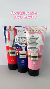 HANASUI Perfume Body Lotion 180mL UVA UVB Protection | Sydney Tokyo Paris parfum losyen (BPOM)