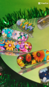 [12 Set] New Motif Peniti Hijab elzamrud Kapsul Bunga Matahari Bros hijab dagu jepit anti rusak lusinan yang mewah dan elegan 2024