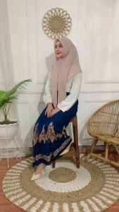 Sarung Batik Pekalongan Motif Mega Mendung Serian Warna Rayon/Goyor Remaja Terbaru | Terlaris