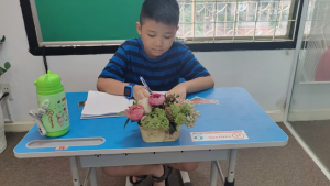 Bàn học sinh tiểu học Xuân Hòa BHS-14-08
