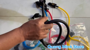 Dây cao su đàn hồi dây kéo kháng lực và dụng cụ hổ trợ tập gym tại nhà