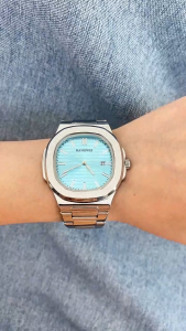 LIGE Sub Brand BANGWEI New Watch Men Business Waterproof Clock Luminous Date Stainless Steel Square Quartz Men Watch + Box
