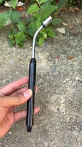 ไฟแช็ค ที่จุดไฟ เตาพกพา หัวฟูแฟชั่น แบบไฟฟ้า ชาร์จ USB B390