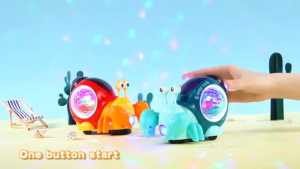 SYARIAH TOYS MAINAN EDUKATIF ANAK GEAR HERMIT CRAB KEPITING MUSIK LAMPU 3D