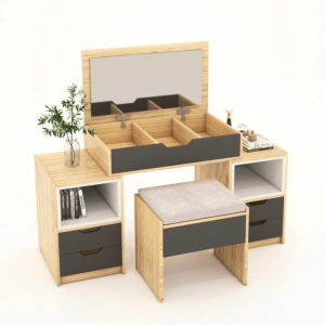 FREESHIP HCM - Bộ Bàn Trang Điểm + Gương + Ghế Ngồi Tatana BTD010 - có thiết kế theo yêu cầu