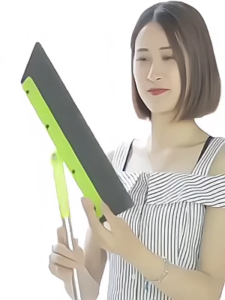 Magic Broom Penyapu Mop/Wiper/Sweeping Hair Bathroom Dry & Wet Multipurpose 35CM